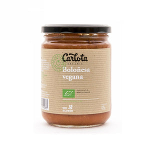 Boloñesa vegana Bio 425g Carlota Organic