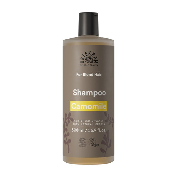 Champú de manzanilla para cabello claro Bio 500ml Urtekram